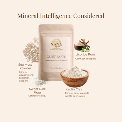 Quiet Earth Gentle Renewal Clay Mask